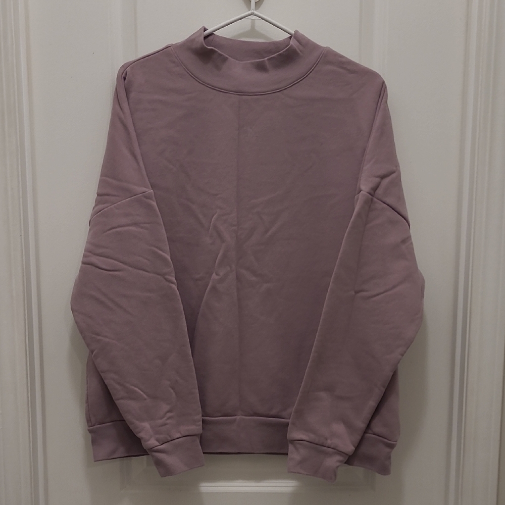 Calvin Klein Jeans Lavender Low Turtleneck Sweater